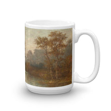 Karl Peter Burnitz - Flusslandschaft mit Kahn Classic Art Mug