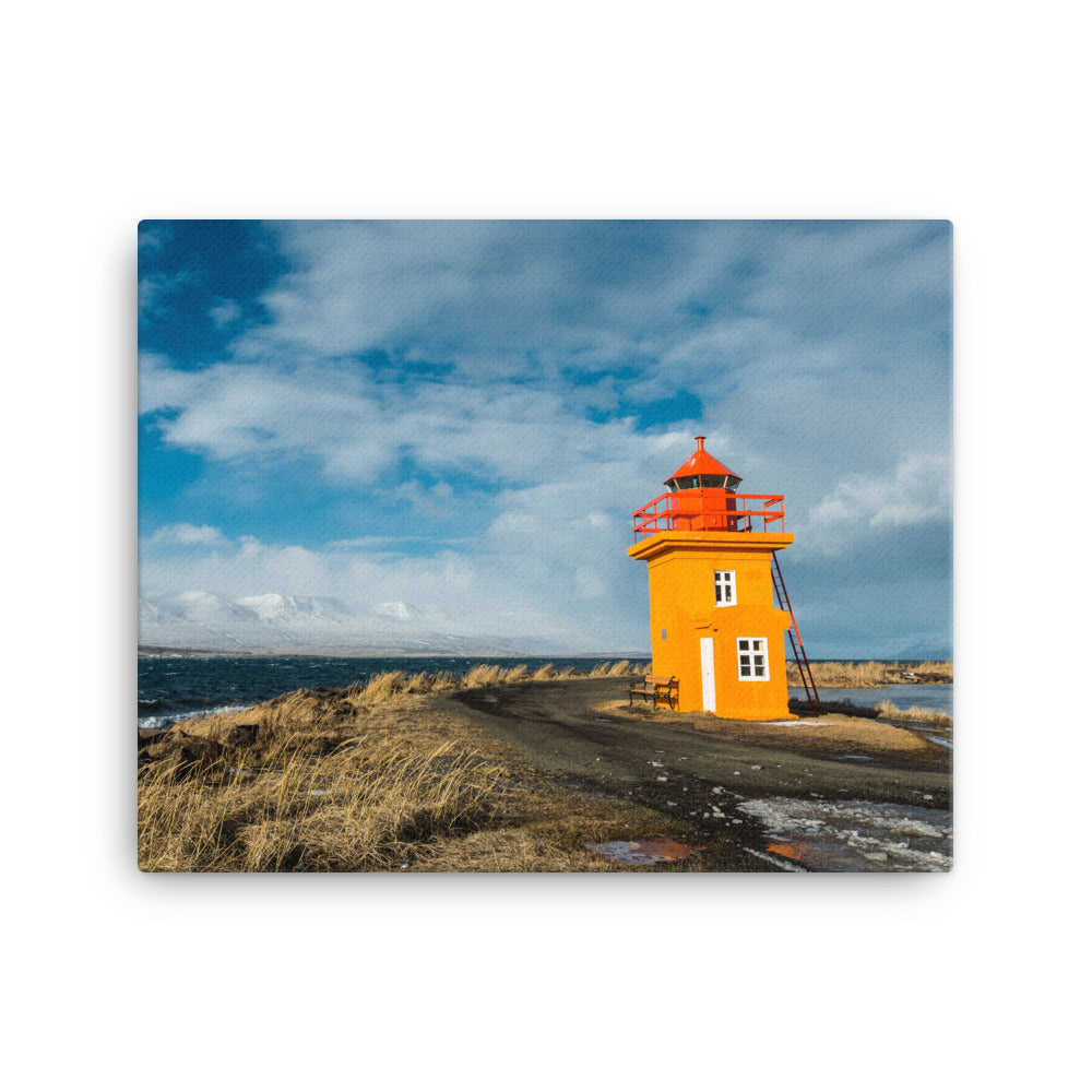 Arancia Lighthouse Canvas Print