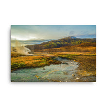 Land of Geysir Canvas Print
