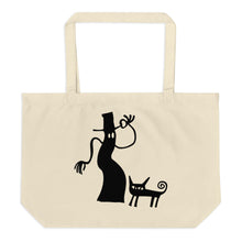 Zombie Cats Large Organic Tote Bag