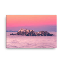Violent Clouds Above Canvas Print