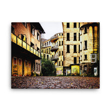 Old Clinic Town Canvas Print