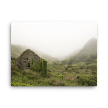 Mist Cabin Canvas Print