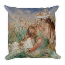 Child Reading Premium Pillow