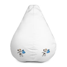 Bundle Jack Russel Bean Bag Chair w/ filling