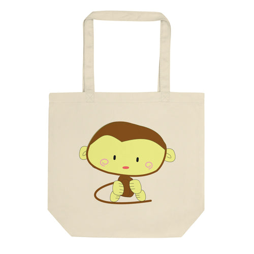 Lion and Monkey Eco Tote Bag