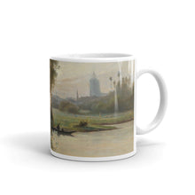 Camille Flers - River Landscape with a City in the Background Classic Art Mug