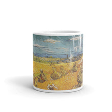 Van Gogh - Weizenfeld mit Hocken und Schnitter1 Classic Art Mug
