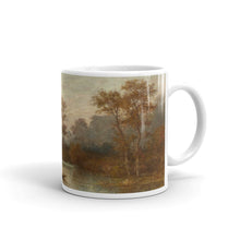 Karl Peter Burnitz - Flusslandschaft mit Kahn Classic Art Mug