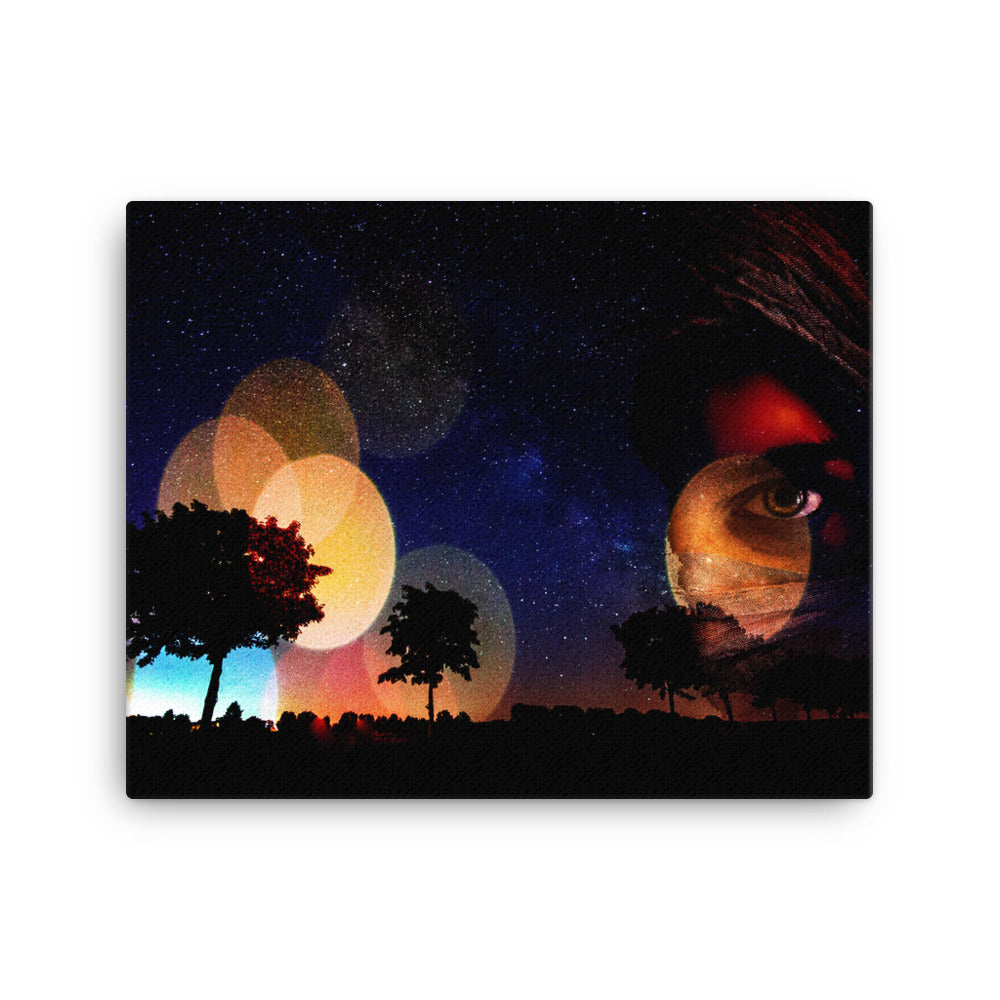 Desert Eye Digital Art Canvas
