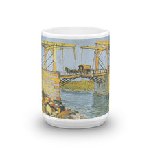 Van Gogh -Die Brücke von Langlois in Arles mit Wäscherinnen Classic Art Mug