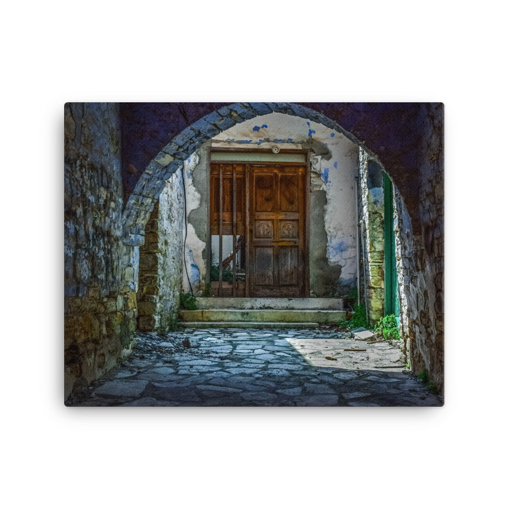 Coloured Gothic Canvas Print