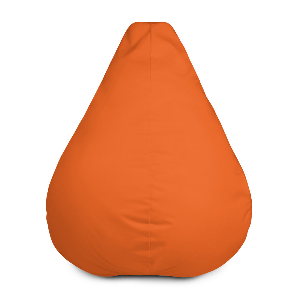 Orange Bean Bag Chair w/ filling