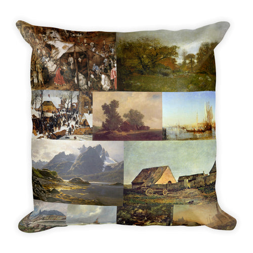 Anbetung der Könige Premium Pillow