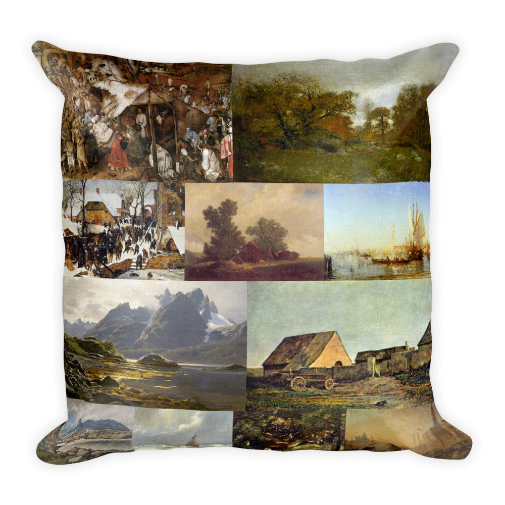 Anbetung der Könige Premium Pillow