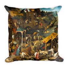 The Tower of Babel (Rotterdam) Premium Pillow