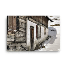 Archaic Snow Canvas Print
