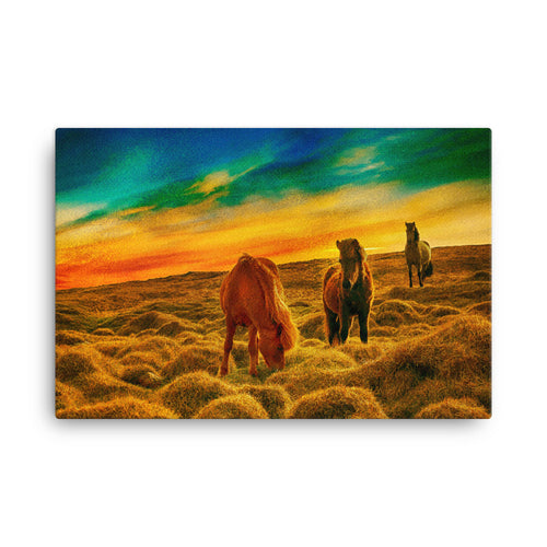 Fastidious Reproduction Horse Art Canvas