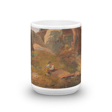 Anton Hansch - Resting by the Brookside Classic Art Mug