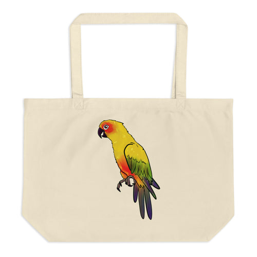 Parrot Noblesse Large Organic Tote Bag