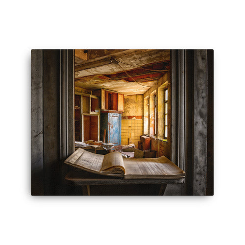 Esquire Lost Office Canvas Print
