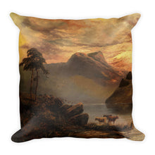 Mountain lake Premium Pillow