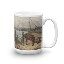 Anton Altmann - The ferry crossing Classic Art Mug