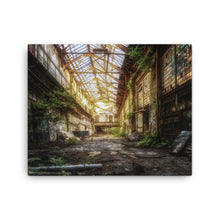 Overgrown Conservatory Canvas Print