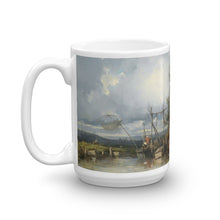 Camille Flers - Paysage de rivière avec les pêcheurs Classic Art Mug