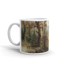 Albert Bredow - Romantic Winter Landscape with Ice Skaters by a Castle Classic Art Mug