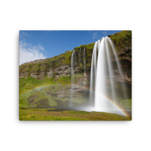 Chute of the Rainbow Canvas Print