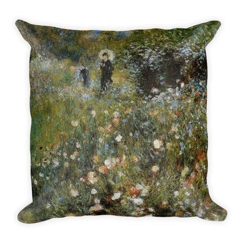 Femme à l'ombrelle Premium Pillow
