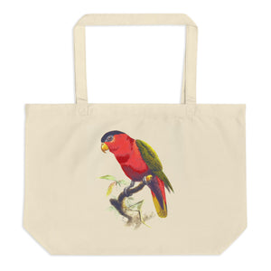 Parrot's Branch Large Organic Tote Bag