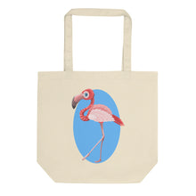 Flamingo and Fish Eco Tote Bag