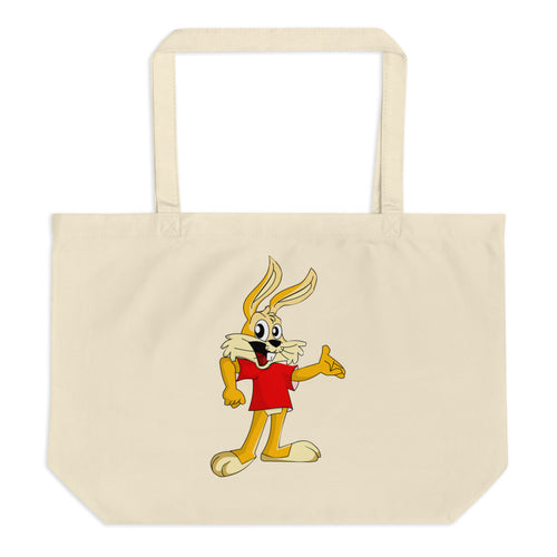 Alice Lost Hares Large Organic Tote Bag