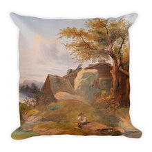 Resting by the Brookside Premium Pillow