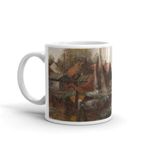 Adolf Kaufmann - In the Harbour Classic Art Mug