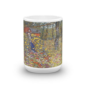 Gustav Klimt Village peasage with breed Classic Art Mug