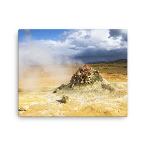 Unearthy Attitude Canvas Print