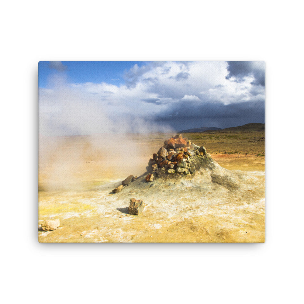 Unearthy Attitude Canvas Print