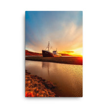 Melting Horizon Canvas Print