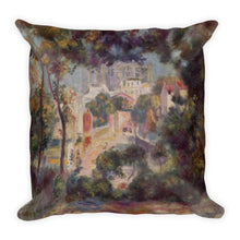 Landschaft mit Ansicht von Sacré Cœur Premium Pillow