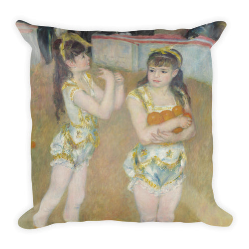 Acrobats at the Cirque Premium Pillow