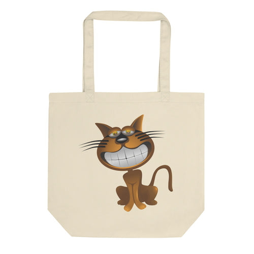 Cats, Bears, Birds Eco Tote Bag