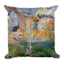 Tahitian Women on the Beach Premium Pillow