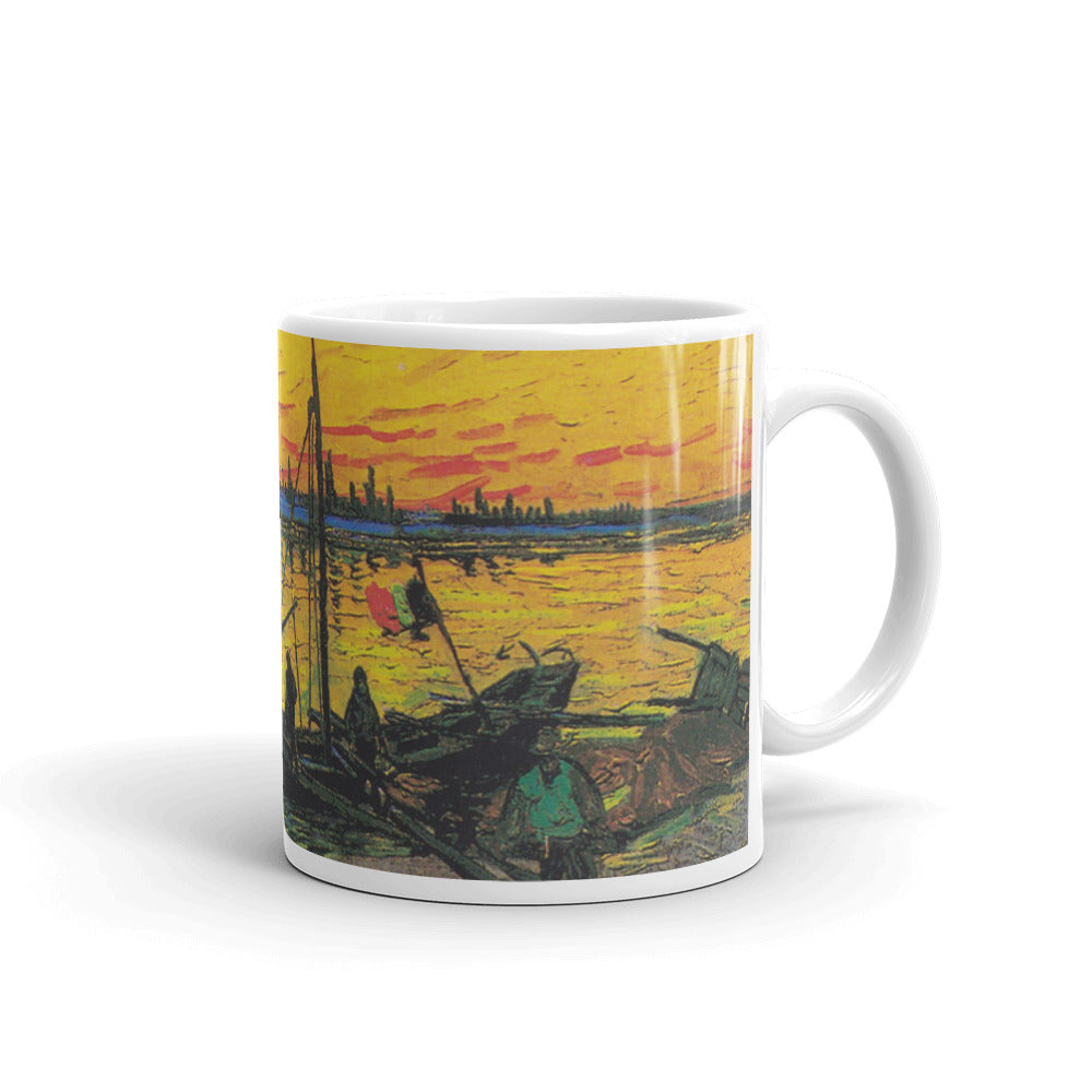 Van Gogh - Kohlenkähne Classic Art Mug
