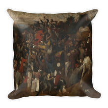 Hunters in the Snow (Winter) Premium Pillow