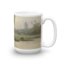 Camille Flers - River Landscape with a City in the Background Classic Art Mug