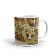 A Winter Landscape with Skaters by Pieter Brueghel the Younger Classic Art Mug