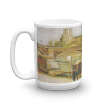 Van Gogh - Pont du Carrousel mit Louvre Classic Art Mug